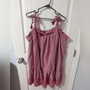 Old Navy Red Gingham Dress